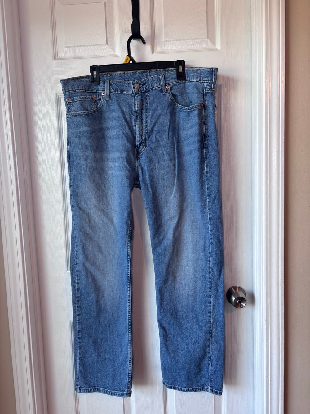 Levi’s 505 Men’s Regular Fit Straight Leg Jeans W40 L30 Medium Wash